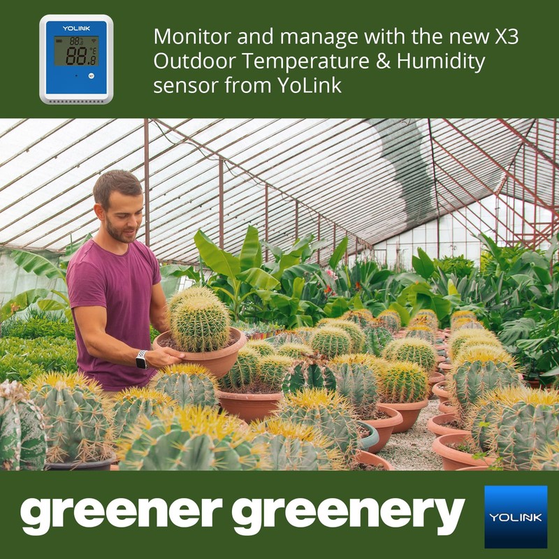 YoLink X3 Outdoor Temperature and Humidity Sensor