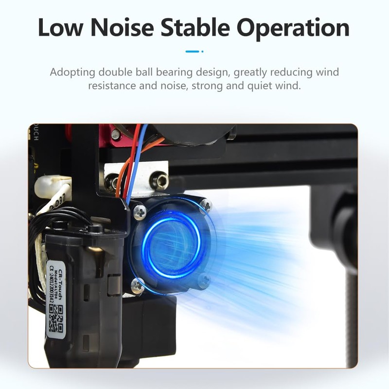 ELVES K1/K1C/K1 Max Extruder Fan Kit 4020 Blower Fan DC