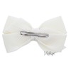 Babies' Fun Scuba Hair Bow Large-Ivory