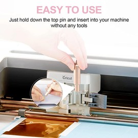 BYHLYH Deep Cut Blade & Housing Set Fine Point Blade Replacement for Cricut Explore 3 Air 2 Maker Sturdy Housing 30/45/60Degree Plotter Blades For Cricut Cutting