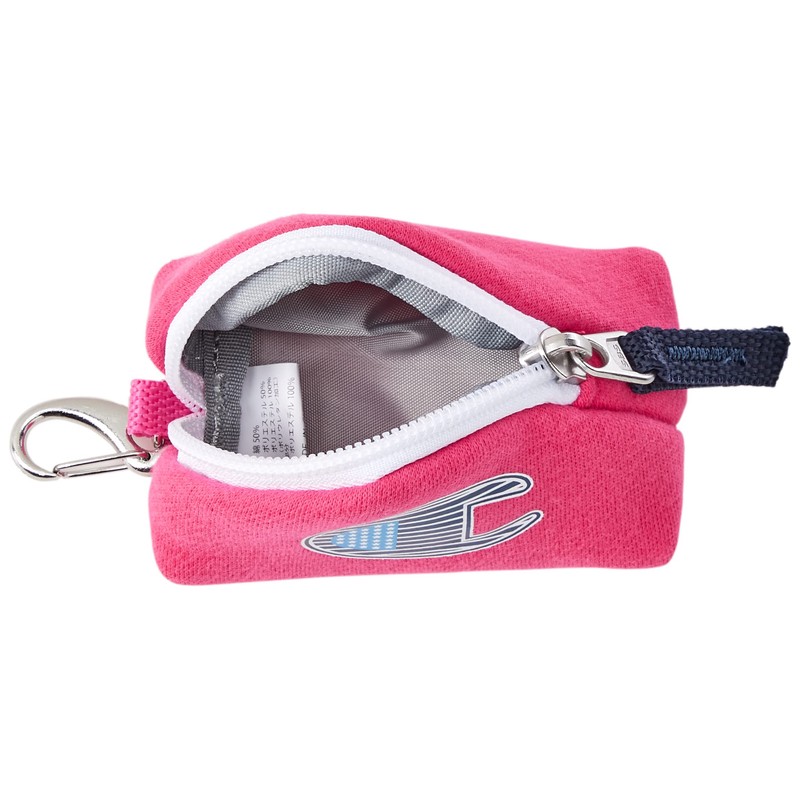 Champion C3-XG704B Unisex Golf Ball Case, Big Logo, Pink, Pink
