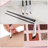 LXUEJIE 5 PCS Eyeliner Brushes Set, Black Fine Angled Eyebrow
