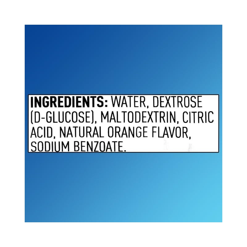 Glucose Shots Liquid- Relion, Orange Flavor (Pack of 3), Boxed