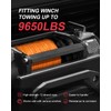 Kolvoii Synthetic Winch Rope Kit, 1/4" x 50ft 9,650lbs Winch