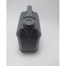 Mizuho Chemical Industries Mizuho Flat Can, 4 LB, Gray, 0185GY Flat Can