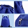 Women Mens Drawstring Backpack Bag Gym Sports Sack Portable Shoe