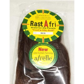 Rasta Fri Braids ( Pack of 3 ) #4/30, Medium Brown mixed with Auburn