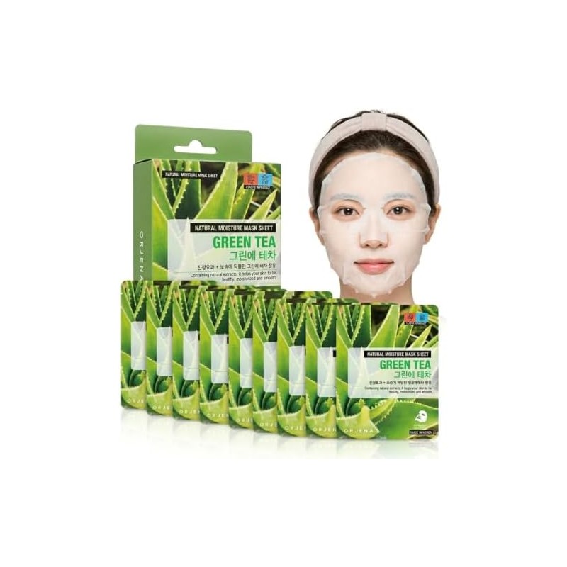 ORJENA Natural Moisture Aloe Vera Mask Sheet 25ml - Mascarilla