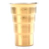 Barfly M37109GD Drink Jigger, 2 oz, Gold w/Out Handle