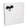Bargain Max Decals Dragon Silhouette Decal Notebook Car Laptop 5.5"
