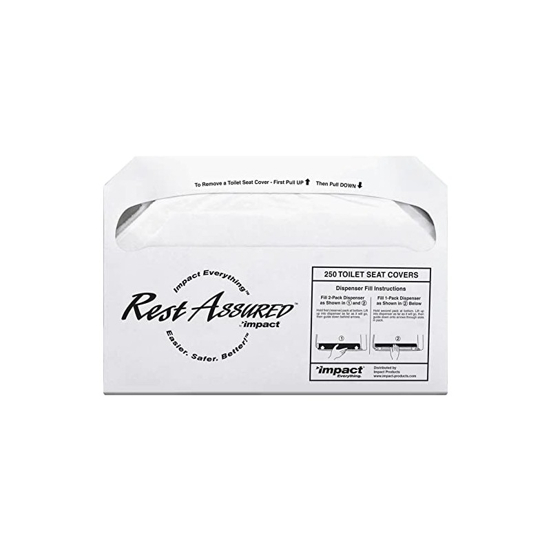 Rochester Midland - IMP25130873 Toilet Seat Covers, Case Of 1000