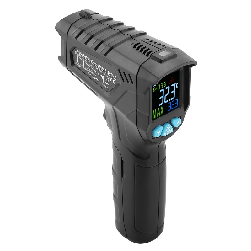 MESTEK IR01A/IR01B/IR01C LCD Display No contact Digital Infrared Thermometer