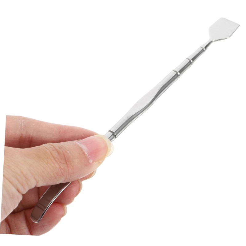 Beavorty 2pcs Pore Scraper Tool Blackhead Removal Shovel Stainless Steel