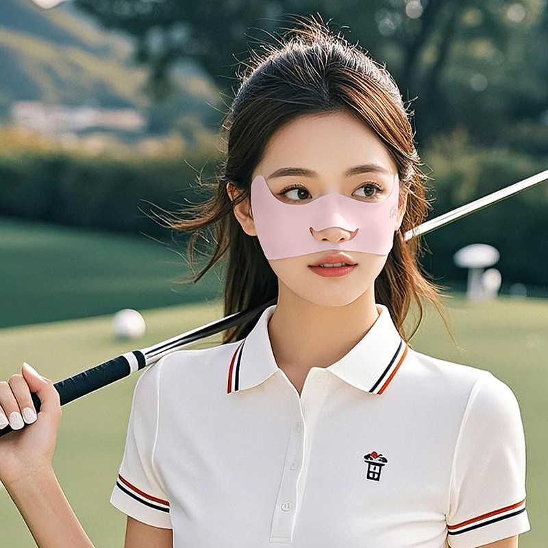LKMUPNR UPF50+ Face Mask for Sun Protection, Golf Sun Protection,