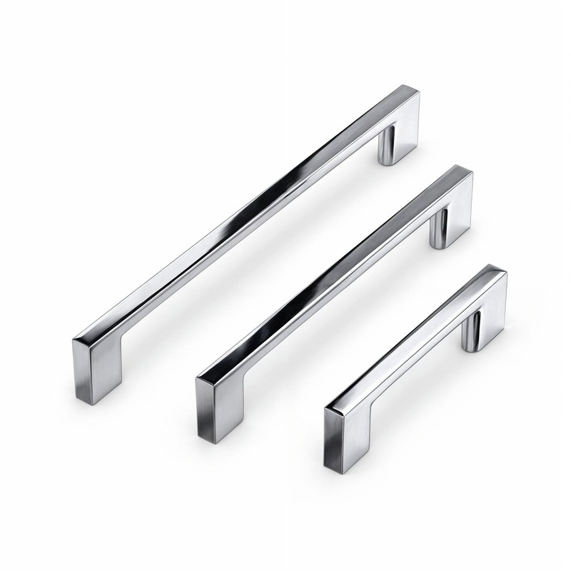 Dowell 3008 11-3/8" Slim Square Bar Pulls, 10-1/8“(256mm) Hole Centers,