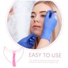 Housoutil Sets Convenient Eyebrow Stencils Plastic Templates Lip Mold Wear-resistant