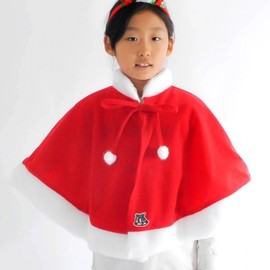 Funny Disguise Premium Santa Cape for Kids - Christmas Party Event Prop Premium Santa Cape (Kids)