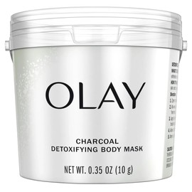 Olay Charcoal Detoxifying Body Scrub for Women, 0.35 oz