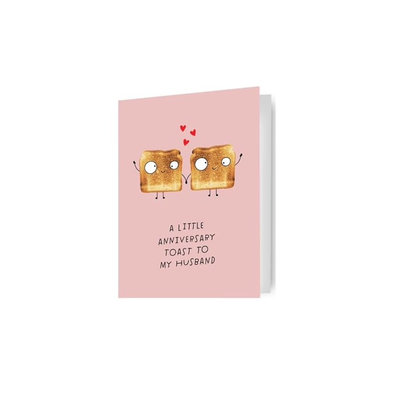 KATE SMITH Happy Anniversary Husband Occasion Card