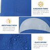 GADIEMKENSD Quick Drying Breathable Running Outdoor Hat Only, blue