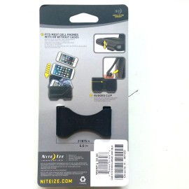 Nite Ize Executive Clip Case Rugged Holster Large - Black NEW
