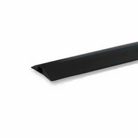 Aptii Rubber Cable Floor Cover Protector Trunking Black 67x12 1m
