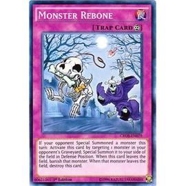 YU-GI-OH! - Monster Rebone (CROS-EN079) - Crossed Souls - 1st Edition - Super Rare