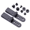 J Hook Holster Clips - (4 Pack w/Mounting Hardware) -