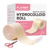 Polynew Hydrocolloid Roll (2inx19.7ft) Extra Large Hydrocolloid Patch Bandages with
