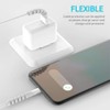 Cable Protector Spiral Phone Charge Cable Saver, Headphone, USB Cord,