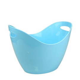 Bar@Drinkstuff 33381-59427 Sonrisa Wine & Champagne Acrylic Cooler, Beverage Tub 8ltr (Baby Blue)