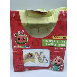 COCOMELON -kids toddler Baseball Hat and socks #1