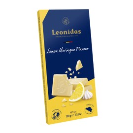 Leonidas Belgian Chocolates - White Lemon Meringue Flavored Bars - 100 gr