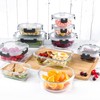C CREST Food Storage Glass Containers Set of 12 with