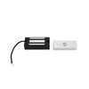 QWORK Electric Magnetic Lock, 60kg 130LBs Holding Force Electric Magnetic