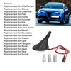 1.2in Car Roof Antenna Short Aerial with 3 Thread Adapters