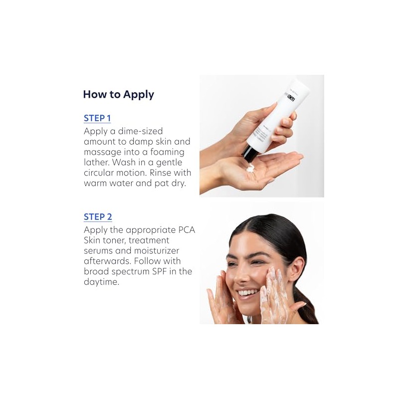 PCA SKIN Creamy Cleanser, Hydrating Face Wash Containing Aloe &