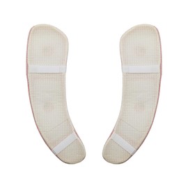 NUZAMAS Paar Toilettensitzbezüge, selbstklebend, tragbar, waschbar, wiederverwendbar, Universal-Wärmer-Toilettensitzpolster, weiches Toilettenkissen für Zuhause, Badezimmer