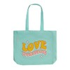 Mr. Wonderful Tote Bag - Love Yourfie, multicoloured