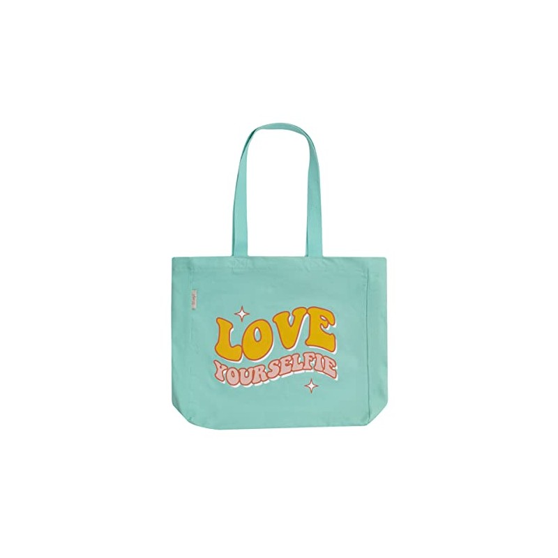 Mr. Wonderful Tote Bag - Love Yourfie, multicoloured
