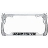 Aloha Palm Tree Heavy Duty Metal License Plate Frame 8