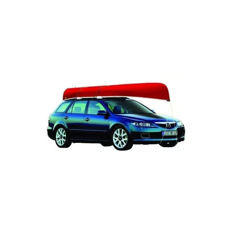 Invincible Marine Canoe Carrier Deluxe Cartop Carrier with Straps and