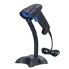 Barcode Scanner Handheld USB 1D Wired Barcode Reader With Stand