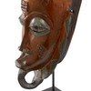 Deco 79 Small Hand-Carved Baobab Wood Guro Tribe Mask