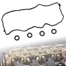VS50741R Engine Valve Cover Gasket Set for Honda Civic Honda HR-V 1.8L L4 2006 2007 2008 2009 2010 2011 2012 2013 2014 2015 2016 2017, for Acura ILX 2.0L 16V 2013-2015, Replace 12341RNAA01 VS50741R