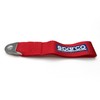 SPARCO 01637RS Racing Towing-Hook-Ribbon - Red - max. 3000kg -