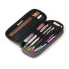 LOONLOON 600 Pencil Case, Rust Brown, casual
