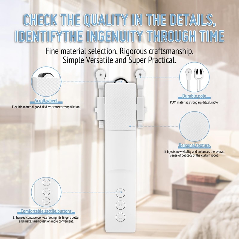 Keego Automatic Curtain Opener and Closer Smart Curtain Opener with