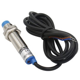Heschen M12 Inductive Proximity Sensor Switch Non-Shield Type LJ12A3-4-Z/EX Detector 4mm 10-30VDC 200mA Normally Open(NO) 2 Wire