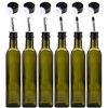 Kingrol 6 Pack 8 oz Glass Olive Oil Dispenser Bottles,